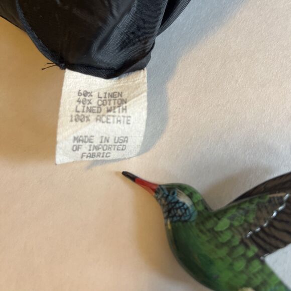 Vintage 90’s Susan Apple Suit Jacket Women’s 4 Black Lined Formal Fitted Button - Picture 5 of 13